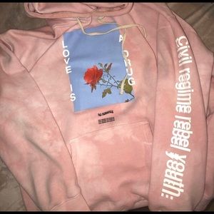 Civil Regime Love is a Drug hoodie RETIRED